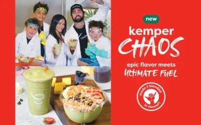Jamba Hawaii Partners with the Kemper Ohana to Launch Exclusive “Kemper Chaos” Smoothie and Bowl