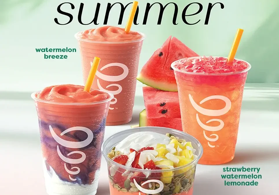 Beat the Heat: Jamba Hawaii Unveils New Watermelon Lineup and Exclusive Li Hing Mui Add-On
