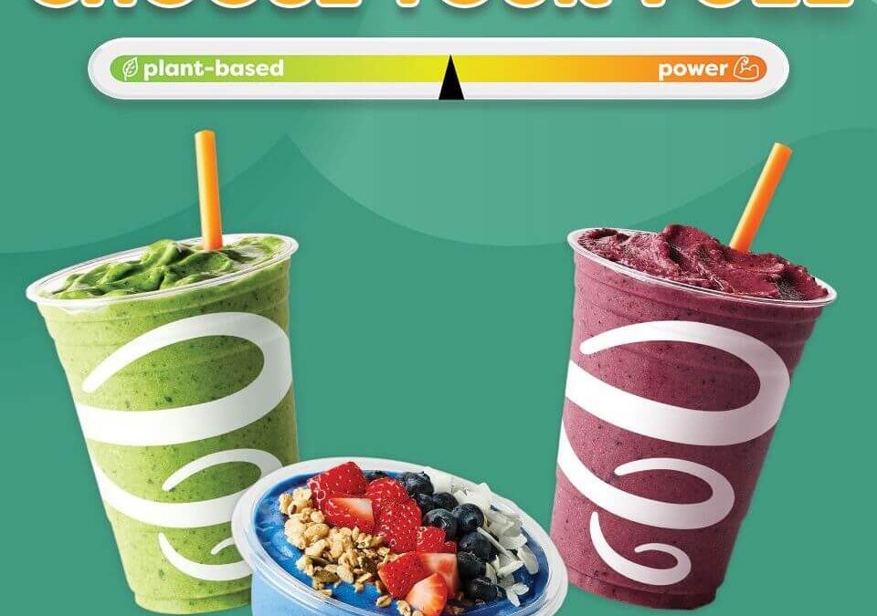 Begin the New Year Strong with Jamba Hawaii’sPlant-Based and Power Smoothies and Bowls