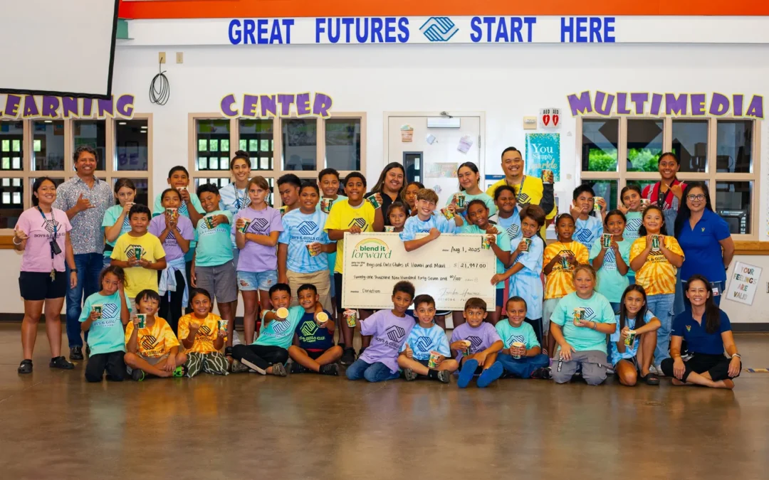 Jamba Hawaii’s First-Ever “Blend It Forward” Campaign Raises Over $21,000 to Support Hawaiʻi’s Youth