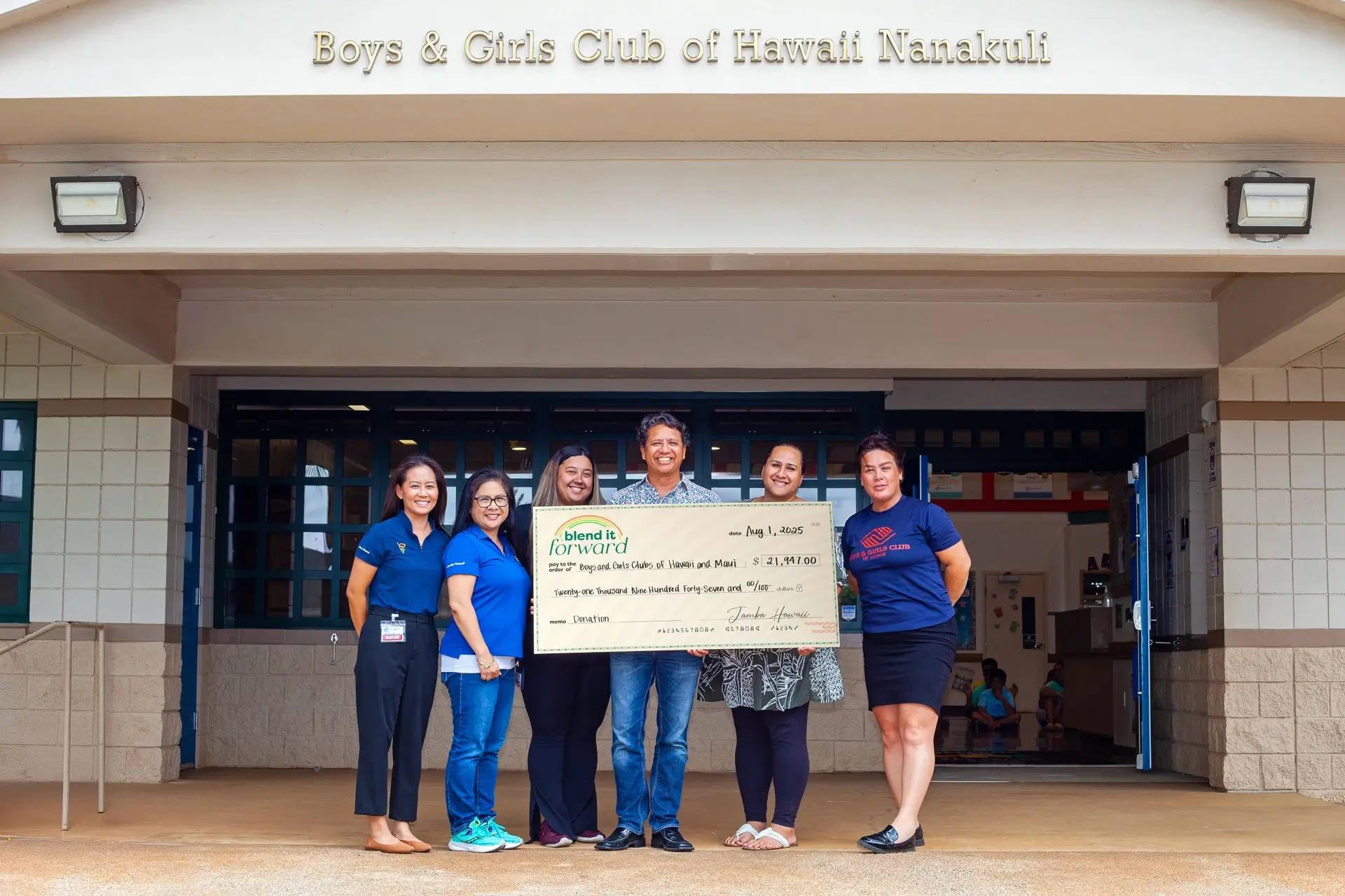 Blend It Forward Check Presentation Blend It Forward Check Presentation