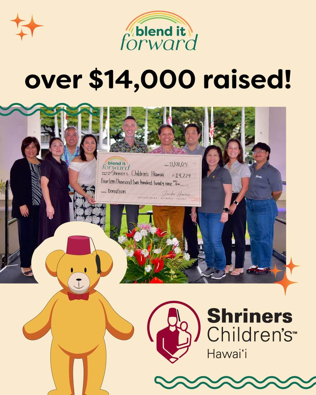 Blend It Forward Shriners