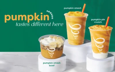 CELEBRATE THE SEASON WITH JAMBA HAWAII’S PUMPKIN LINEUP