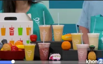 Jamba Juice and TMG Barbeque serving up smoothies and ono food